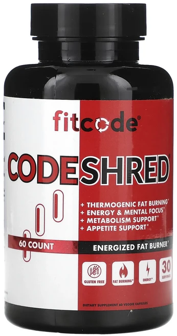 절실히 몸관리가필요한시기 fitcode CodeShred 베지 캡슐 60정 프리미엄할인상품입니다, 1개 - 쿠팡