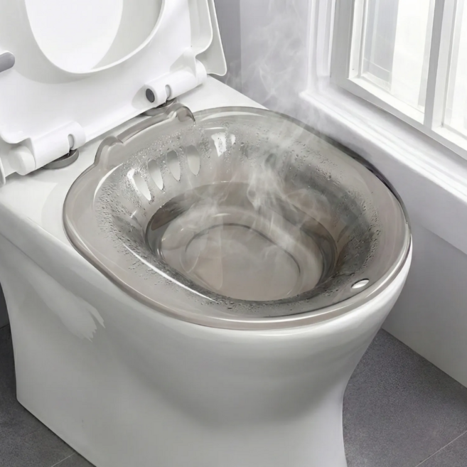 모덱스 클리어 비데 좌욕기, 1개, 투명그레이