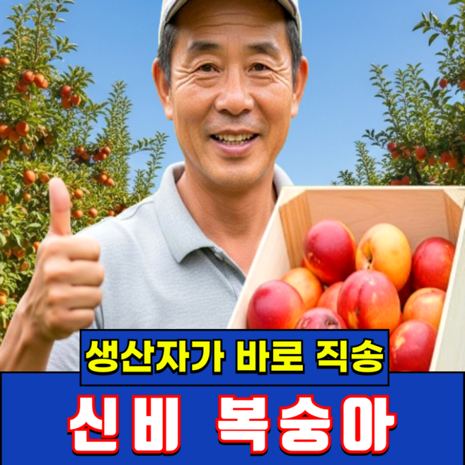 [품질보장제] 당도선별 농장직송 천도복숭아 신비복숭아, 1세트, 1kg (신비, 대과)