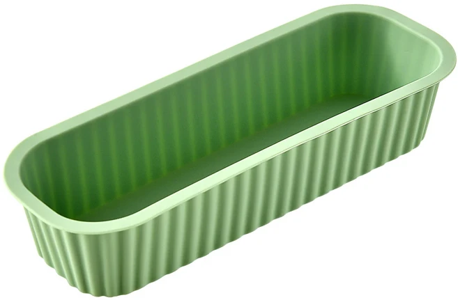 1/4Pcs 미니 가정용 직사각형 실리콘 금형 캔디 토스트 빵 DIY 주방 용품 케이크 Bakeware 팬 베이킹 도구, 01 China Mainland, 1개, 02 1Pc Green