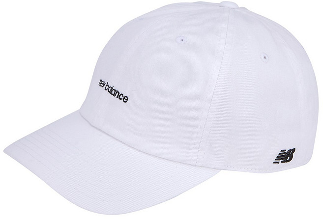 NB (광주NCWAVE 1) 레터 로고 볼캡 화이트 / NBGDFB1102