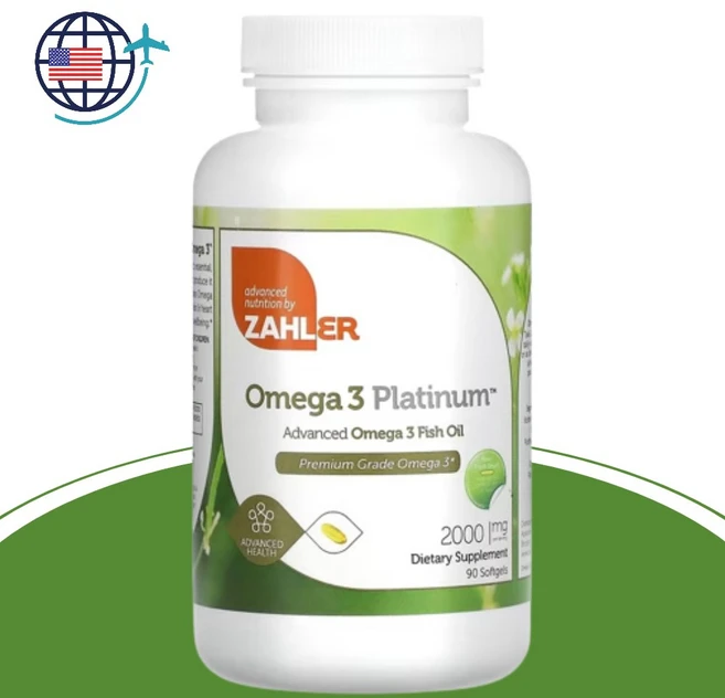 Zahler 오메가3 플래티넘 1000mg 90캡슐, 1개, 1개, 90정 - 쿠팡
