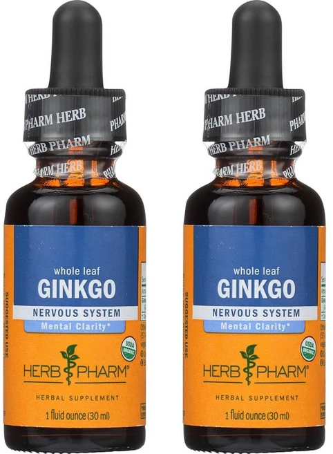 Herb Pharm 은행잎 추출액 30ml 2팩 - 쿠팡
