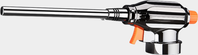 조빈니타 원터치 자동점화 요리 캠핑 롱 가스 토치, 1개, SF진 그레이