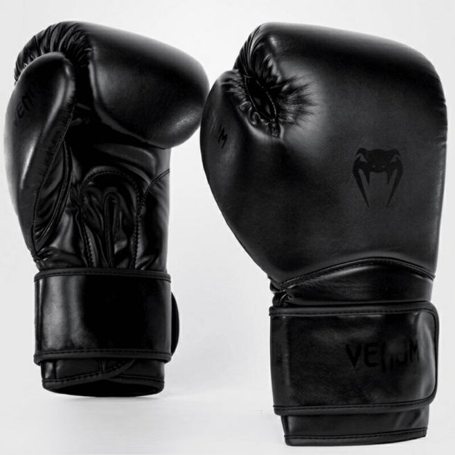 베넘 글러브 복싱 킥복싱글러브 권투 장갑 컨텐더1.5 올블랙, 1개