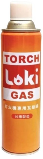 Loki 打火機專用瓦斯罐, 1個, LOK-002