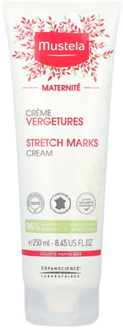 Mustela 무스텔라 임신 산후 스트레치 마크 튼살 보습 진정 크림 3 in 1 (8.45fl oz), 250ml, 1개