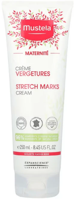 Mustela 무스텔라 임신 산후 스트레치 마크 튼살 보습 진정 크림 3 in 1 (8.45fl oz), 250ml, 1개 - 쿠팡