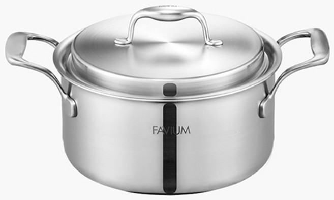 PN풍년 파비움 통5중 양수 깊은냄비 24cm, PN풍년 파비움 통5중 깊은양수냄비 24cm