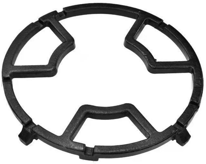 防滑鑄鐵瓦斯爐架 - 適用於各式鍋具, 1個, 防滑瓦斯爐架