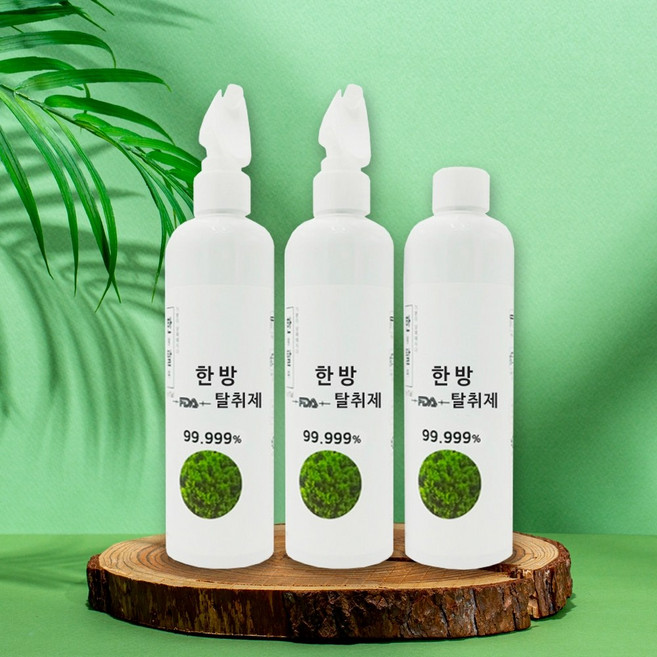 주바이오 FDA 한방 살균 소독제 300ml JB-200 2개 + 리필용 300ml 1개