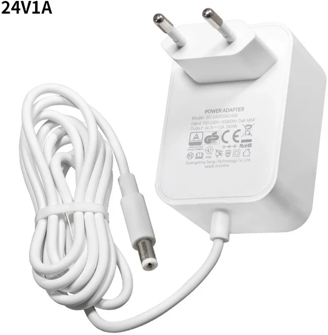 12V24V 1A2A 범용 전원 어댑터 12W AC DC 스위치 공급 장치 110 220V LED 카메라 라우터용 8개 포함, 01 유럽 ​​연합, 05 24V1A