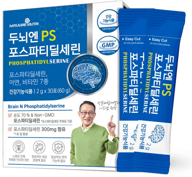 30포 한달분 이승남 박사 두뇌엔 PS 포스파티딜세린 두뇌예방 영양제, 1개, 30회분