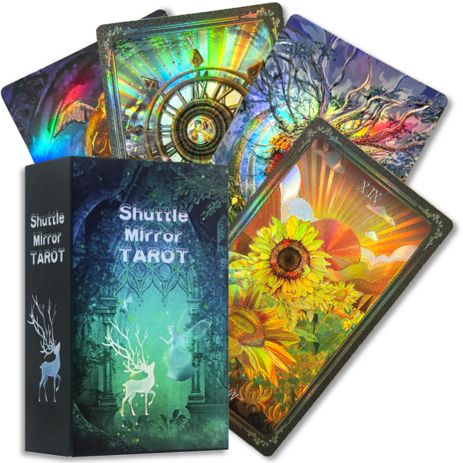 유니버셜웨이트 타로카드 컬렉터스 에디션 입문자용 풀세트, 1개, Shuttle Mirror