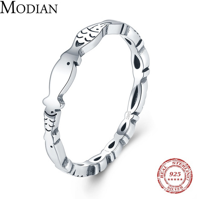 물고기반지 물고기은반지 피쉬반지 행운반지 실버물고기반지 두줄물고기반지 세줄 물고기각인반지