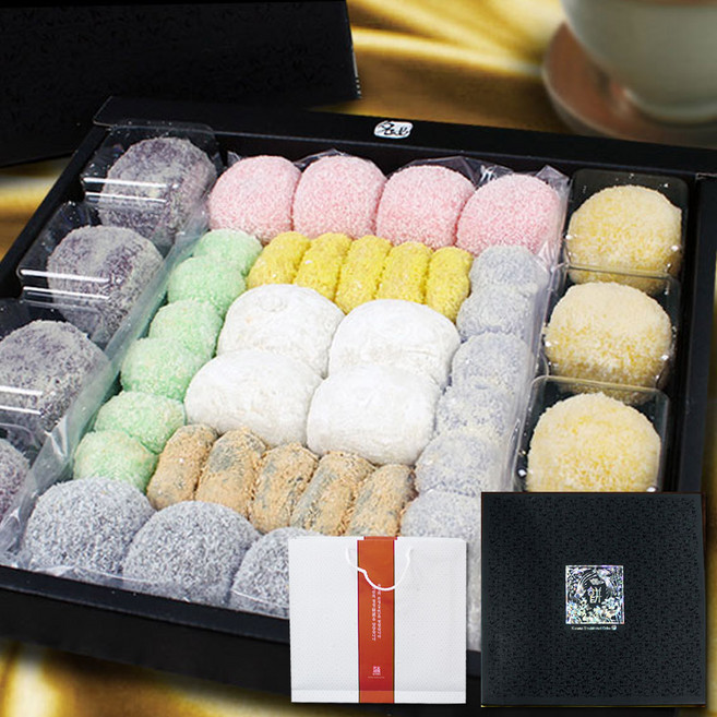 벅스웨이 다복 떡선물세트 2호+쇼핑백, 2개, 1.95kg