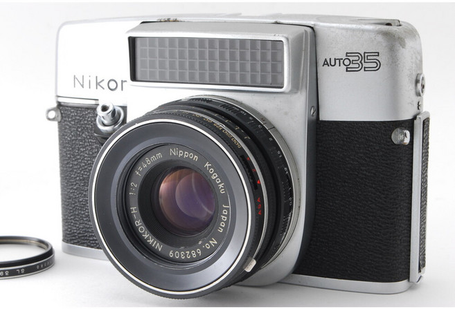 SUPER RARE EXC+5 니콘 오토 35 라이트 미터 WORKS 렌즈 필터 Nikon