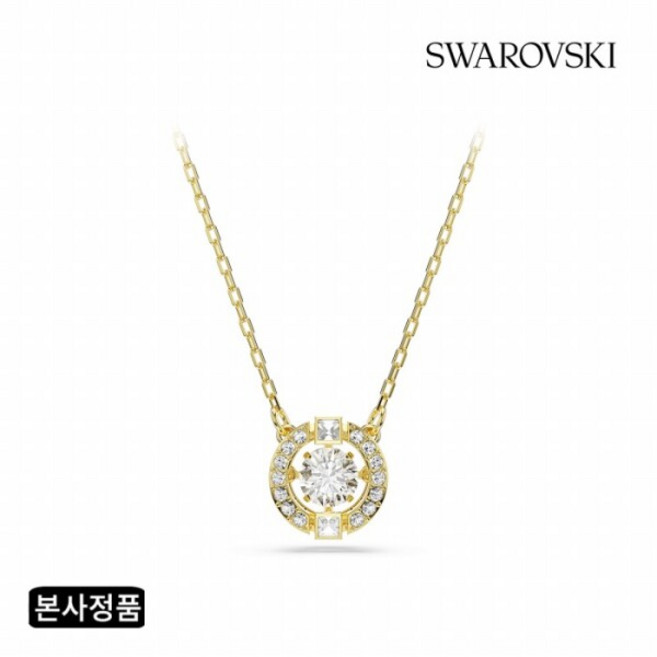 [스와로브스키] [/본사정품] Una Angelic 목걸이 5758061 (18K 골드 피니시)