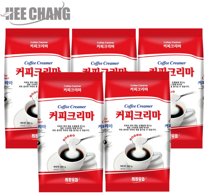 희창 커피크리마 900g x 5개 / 자판기용 커피 프리마 크림 프림, 5개입, 1개