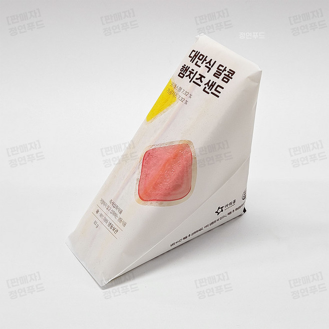 아워홈 대만식 달콤 햄치즈 샌드위치82g 대만샌드위치, 82g, 10개