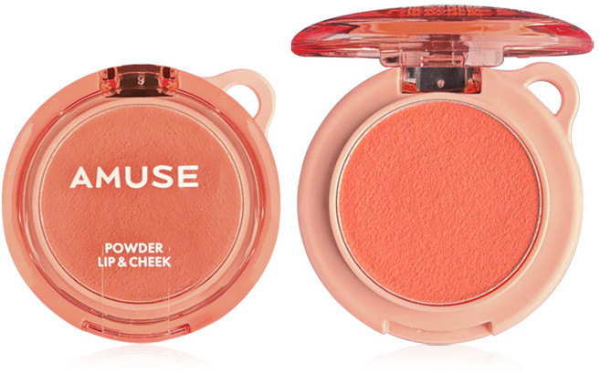 어뮤즈 파우더 립 앤 치크, 1개, 05 로코코
