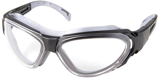 오토스 보안경 B-401, 투명, 1개