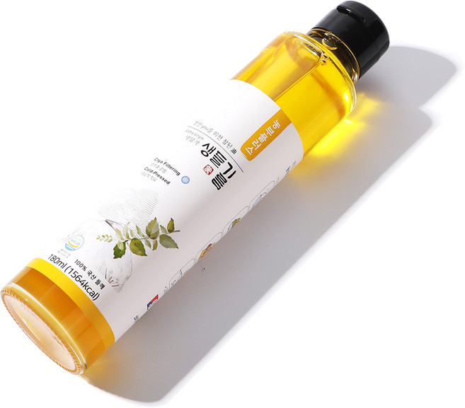 농부플러스 냉압착 생들기름, 180ml, 1개