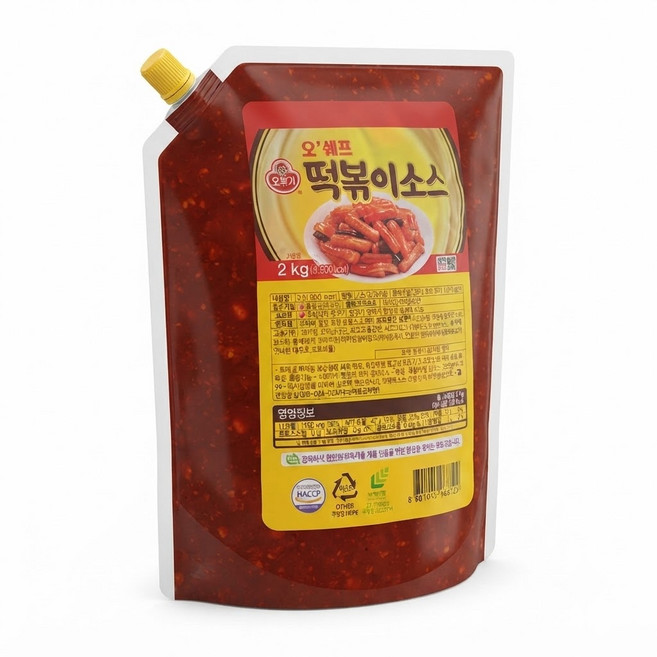 QN20319Y56돈까스소스 시판용 떡볶이양념 2kg, 1개
