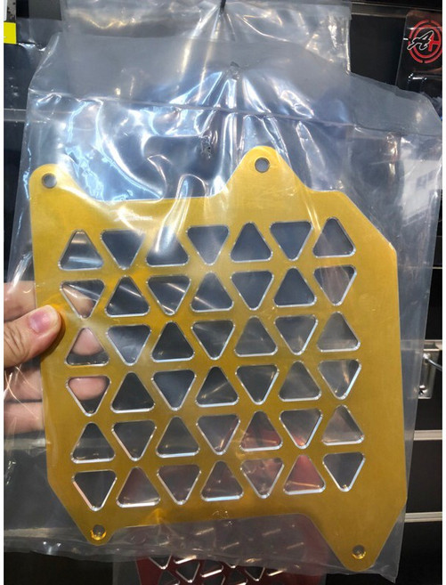 UCC機車精品店 GF 水箱護網 水箱護蓋 水箱飾蓋 DRG JETSL FORCE2.0 六代勁戰, 1個, 金色,MMBCU