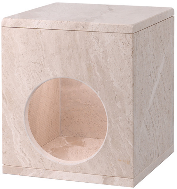 프리미엄 천연 대리석 하우스, 1개, 기본