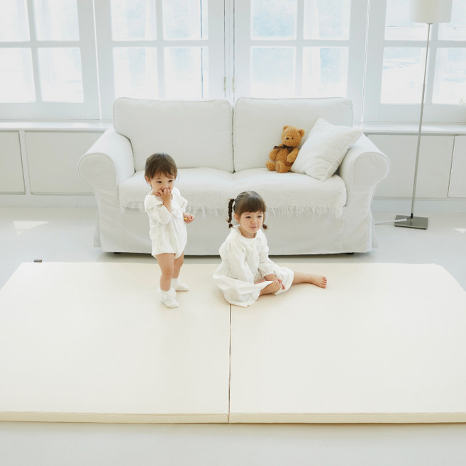 베베끌레르 퍼펙트 클린 항균 폴더매트, 크림 아이보리