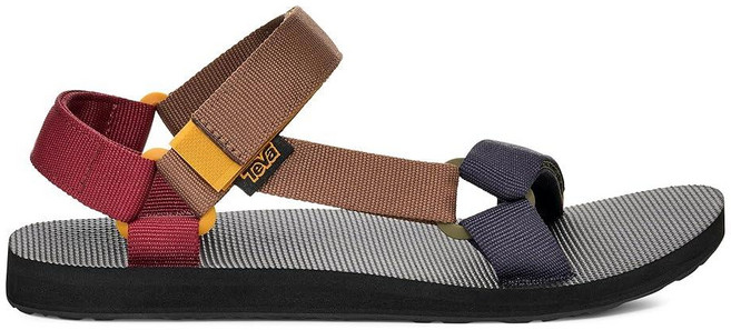 Teva 여성용 미드폼 유니버설 샌들 화이트 페퍼.