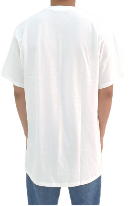 셀프메이드 빅사이즈 오버핏 무지 롱 반팔티 레이어드 티셔츠 남녀공용 롱티(M-4XL) 반팔 티셔츠