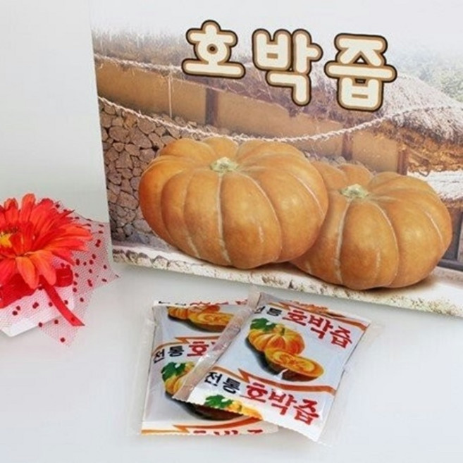 시골맛 1인이 드시기 좋은 소포장 늙은 호박으로만 100% 우려낸 호박맛 그대로~호박즙, 30개, 115ml