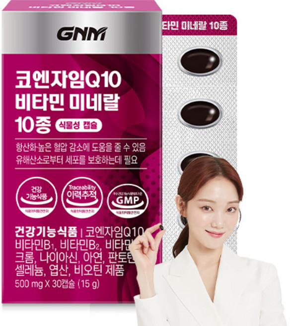 GNM자연의품격 코큐텐11 코엔자임Q10 11, 30정, 1개