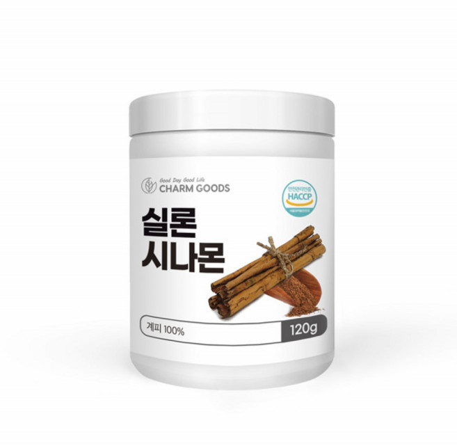 계피가루 실론 시나몬 분말 파우더 차 물 스리랑카, 120g, 1개