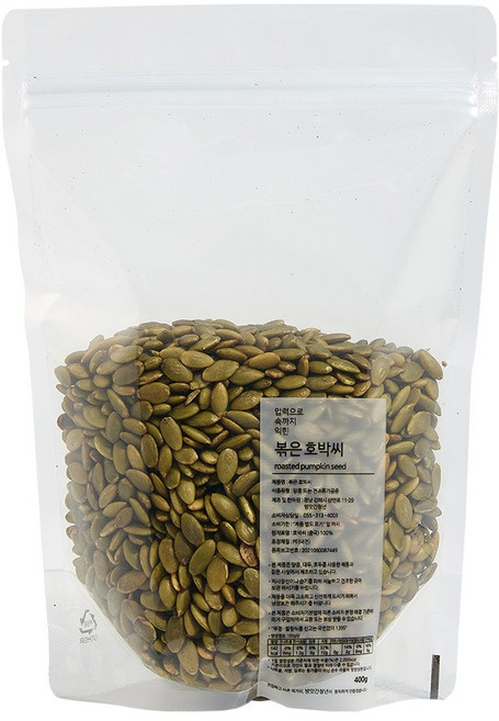 방앗간청년 압력으로 볶은 호박씨, 400g, 1개