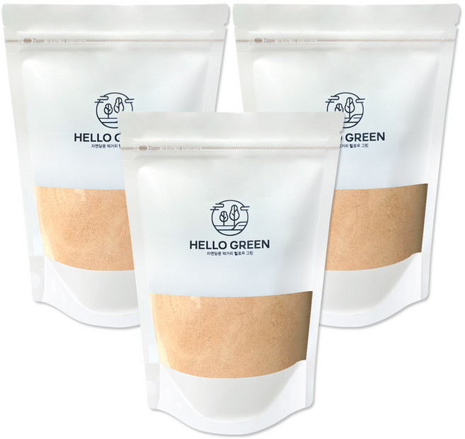 헬로우그린 천연 조미료 국산 당근 분말 250gX3(팩) 총750g, 3개