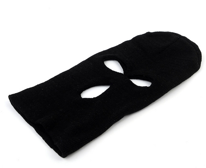 복면 비니 모자 블랙 검정 은행 강도 도둑 방한 스키 겨울 라이더 할로윈