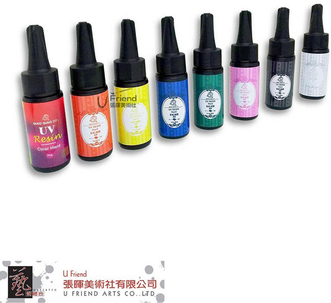 U Friend UV Resin Hard UV膠, 1個, 591 綠色