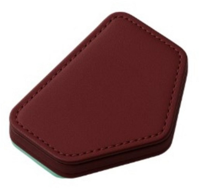 밀튼 안전벨트 클립 안전벨트 스토퍼 임산부 카시트 안전벨트, 오각형타입 와인, 1개