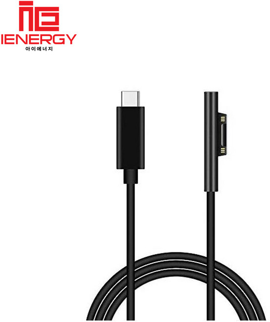 아이에너지 P4 40000mAh C타입 PD 100W PPS 초고속 충전이 가능한 대용량 보조배터리, C to 서피스 프로케이블