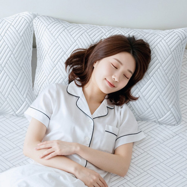 크린포유 냉감패드 침대패드 이불 베개커버 얼음쿨매트, 베개커버(50X70), 4개, 냉감 베개커버