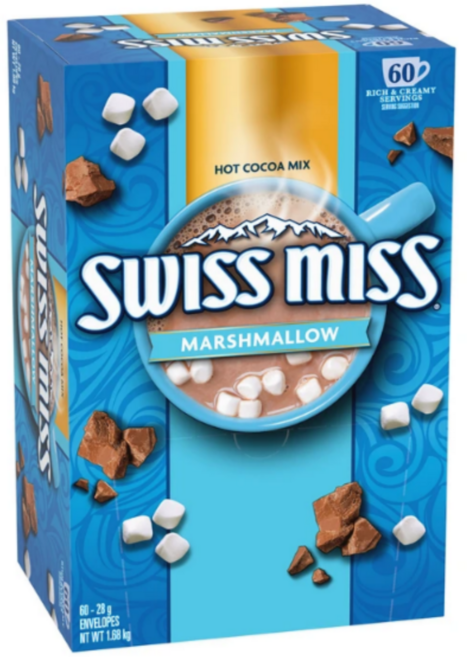 스위스미스 핫 코코아 믹스 마시멜로, 28g, 60개입, 1개