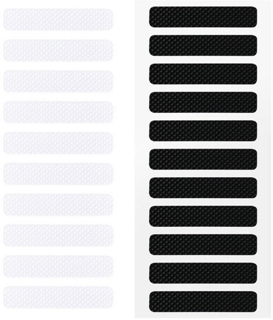 핸드폰 미끄럼방지 테이프 휴대폰 그립 논슬립 스티커 8mm 20매, 1세트, 투명