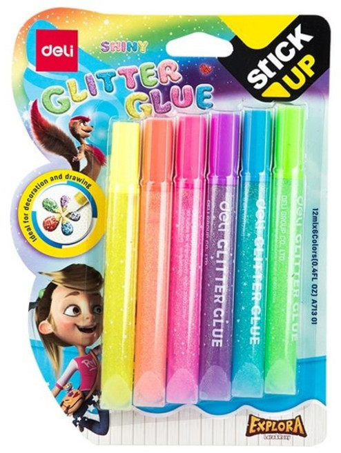 델리 반짝이풀 12ml 형광 6색 seo6+7xLv