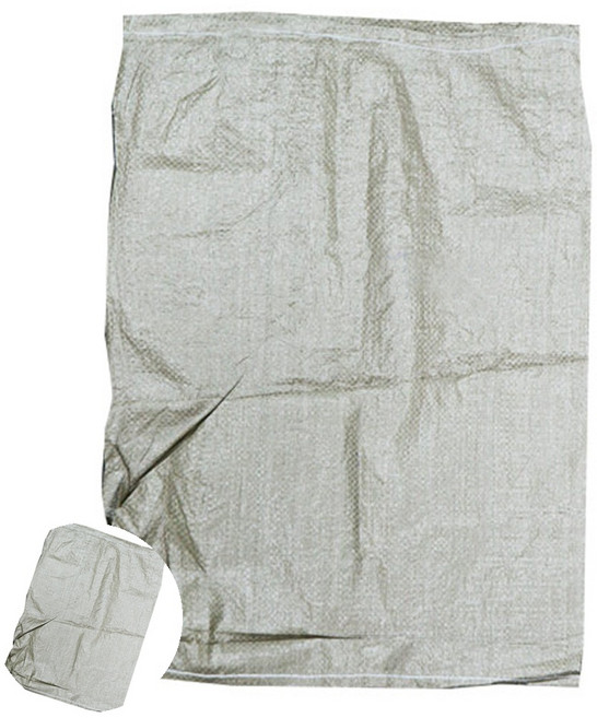 [구마누] 낙엽포대 쌀자루 마대봉투 마대자루 마대 40kg 50x75cm 그레이 100개입