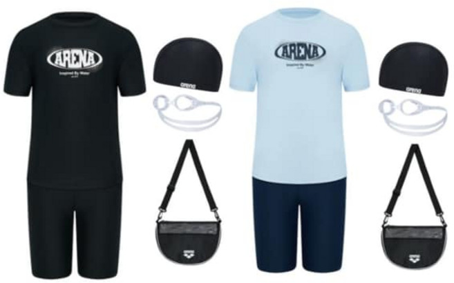 아레나 남아동 A5BB1KB06 반팔 반바지 생존키트 스타터2319727