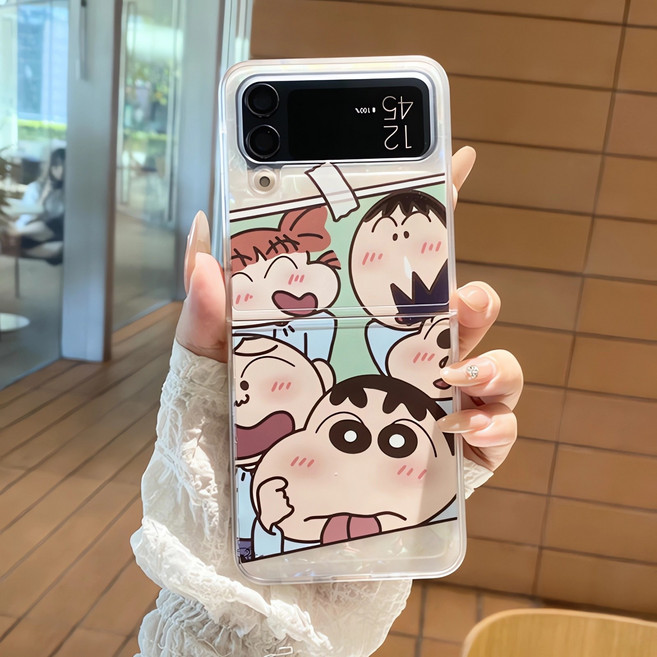 아펙시움 갤럭시 z플립7 z플립3 z플립4 z플립5 z플립6 큐티 애니멀 메이트 휴대폰 케이스