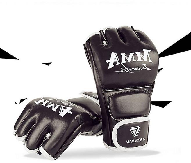 잔솔 오픈핑거 글러브 MMA 킥복싱 권투 이종격투기UFC, 단품, 1개
